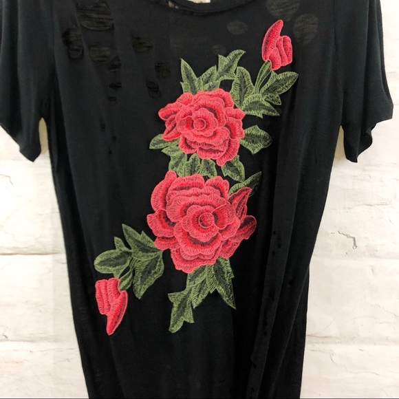 Floral Laser Cut Top - Picture 7 of 7